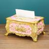 European-Style Luxury Tissue Box for Home, Hotel, Restaurant, or KTV Decor