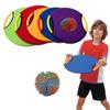 Elastic Disc Paddle Throwing Training Toy Children Adults Outdoor Interactive Collaborative Parent-Child Party Fun Play Game