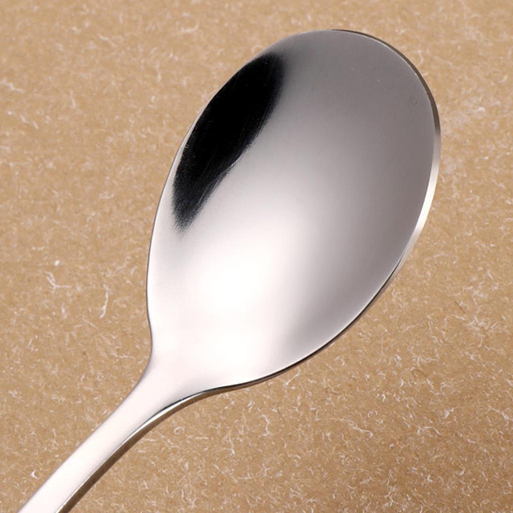 Cute Cat Spoon Stainless Steel Long Handle Spoon for Tea Coffee Ice Cream Dessert