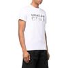 Versace SS22 Logo Letter Print Short Sleeve T-Shirt Men T-Shirts White 72GAHG01-CJ00G-S03
