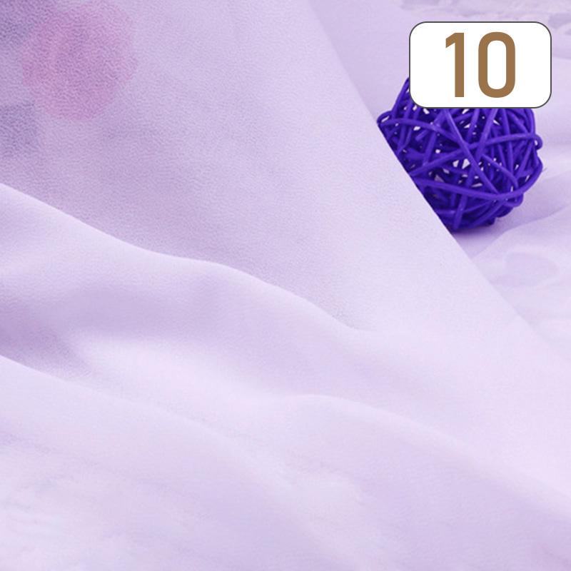 1/3/5M 75D Tessuto Chiffon Perla Georgette Tulle Chiffon Tessuto Trasparente Poliestere Materiale Morbido e Drappeggiato Per Tenda Abito Fodera