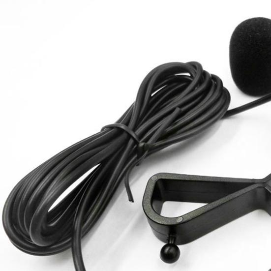 2.5mm Elbow Mono Radio Bluetooth-compatible Car Auto DVD Microphone Paste Type Loud Speaker