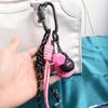 Cute Candy Color Fashion Backpack Handbag Hanging Bags Accessories Handmade Nylon Woven Rope Bag Pendant