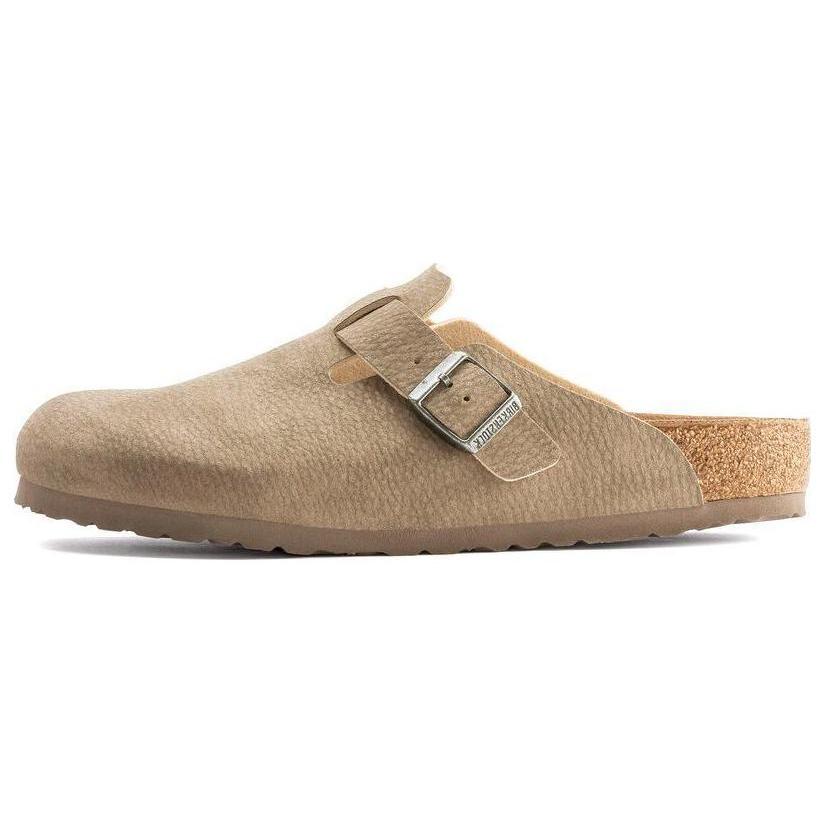 Birkenstock Boston Synthetik Desert Dust Gray Taupe 1023196 43