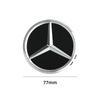 For AMG 4pcs 75MM Car Wheel Center Hub Caps Covers Mercedes Benz GLE GLK SLK CLA CLK W203 W204 W205 W209 W210 W211 accessories QM2