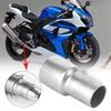 Motorcycle Exhaust Connector Adapter, Universal Exhaust Pipe Adapter, 51mm/38mm, Universal Pipe Converter, Abrasion Resistant,