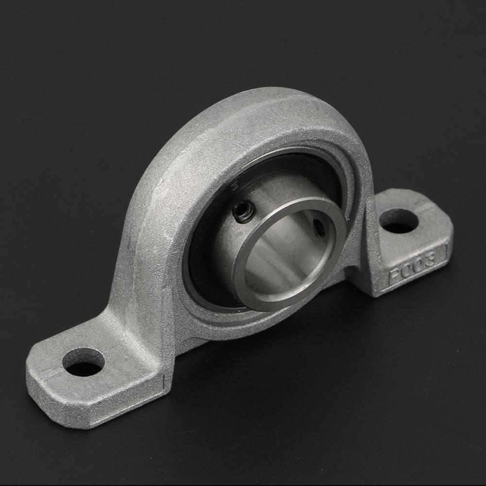 1Pc 17mm  KP003 Zinc Alloy Mounted Pillow Block Bearing Mechanical Parts Accessories