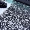 3m x 23cm French Chantilly Lace, Non-stretch Eyelash Lace Fabric for Sewing, Bra, Underwear, Lingerie, Dress, Garment, Crafting