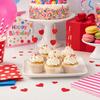 100PCS Disposable Cocktails Picks, Bamboo Long Fruit Label, Cartoon Decor Sharp Tip Skewers, for Burgers Sandwiches Fruits Desserts