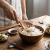 Wooden Rice Spoon Smooth Cooking Spoon Exquisite Food  Ladle  Dining Time