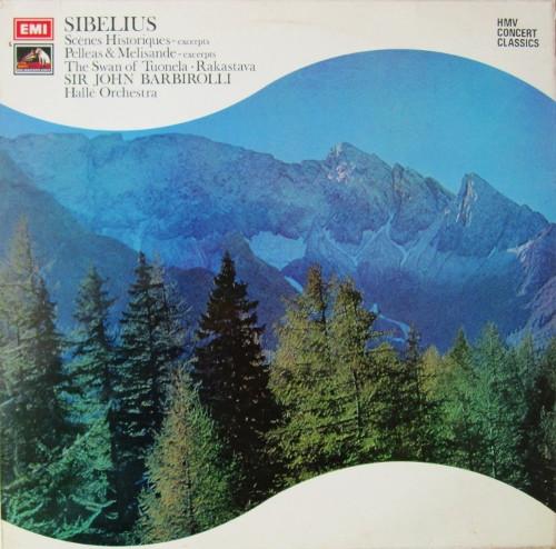 

LP Record JOHN BARBIROLLI HALLE ORCHESTRA Sibelius Scenes HistoriquesExcerp SXLP30162 EMI 1973 UK Classical Used