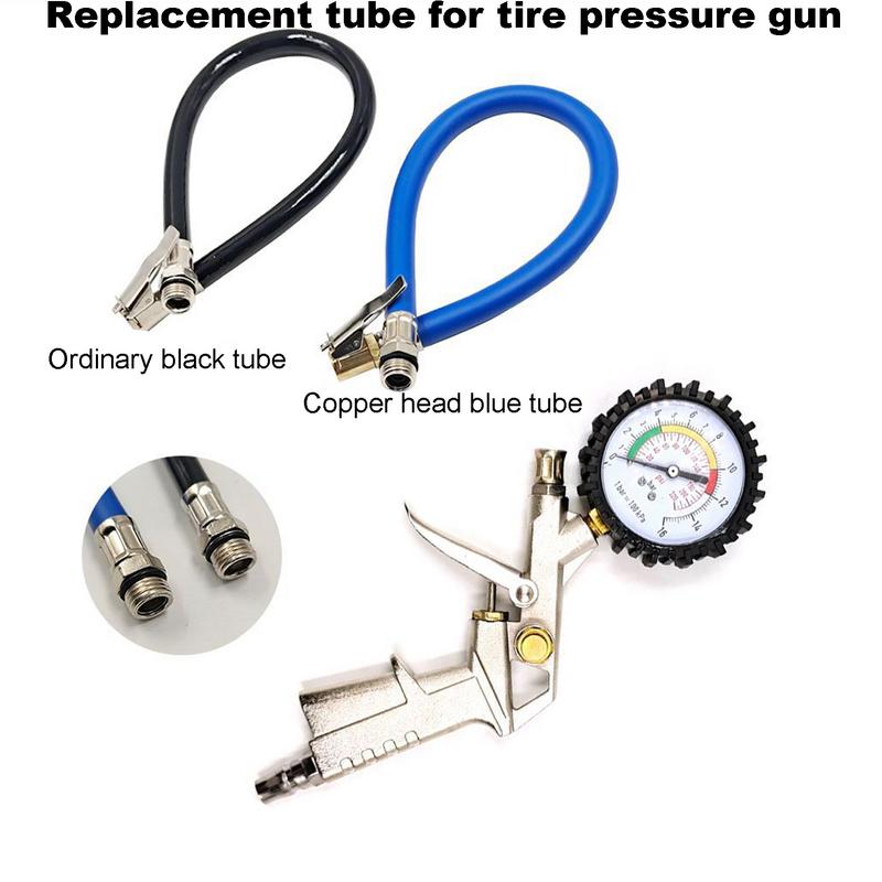 Car Tire Inflator Hose Tyre Hose Portable Air Compressor Pipe Rubber Air Rubber Hose For Automotive Motorbike