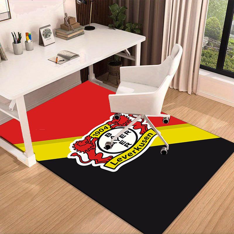 Football Club Emblem lion Carpet, Chair Rug,Rug for Office Bedroom living rooms, Doormat decor Fan Gift Christmas Gift