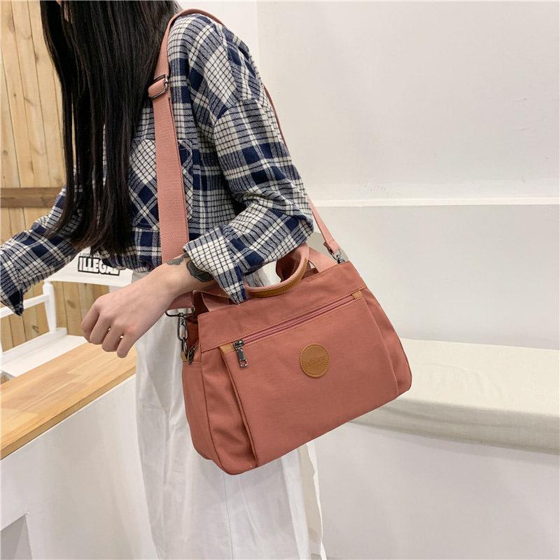 Dámska Crossbody Kabelka: Ležérna taška cez rameno s veľkou kapacitou a viacerými priehradkami