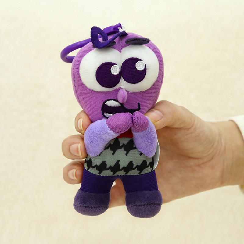 Keychain Out Inside Cute Cartoon Girl Schoolbag Decorated Plush Doll Pendant