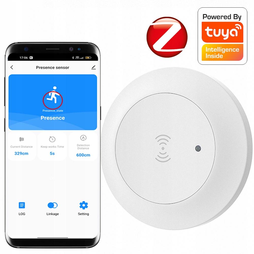 RTX Microwave Sensor ZigBee TUYA Smart 230V Surface-Mounted Presence Sensor