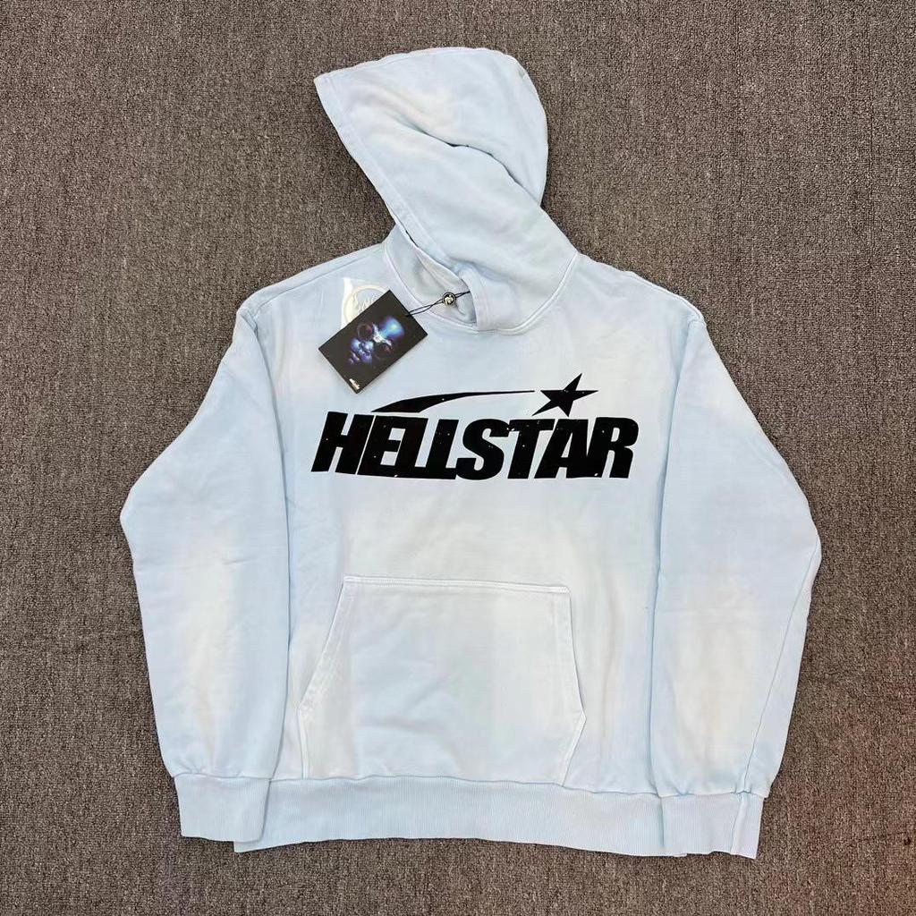 24FW Amerikanischer Retro Hellstar Studios Unisex Hoodie & Jogginghose