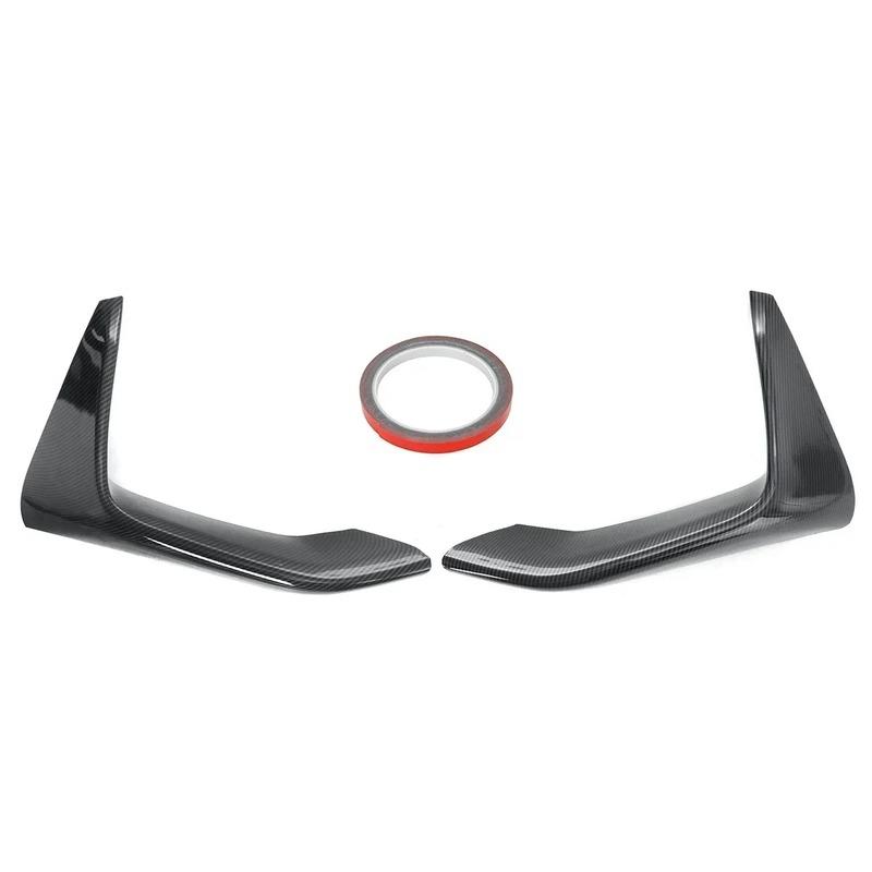 4pcs/Set Front Bumper Splitter Canards Apron Side Spoiler Body Kit Cover For BMW F80 M3 2014-2019 F82 F83 M4 2015-2020