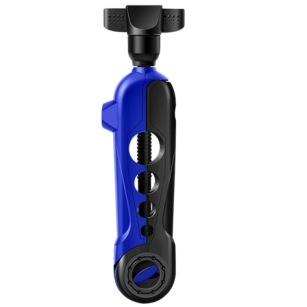 Mini fiskesnørespole Justerbar fiskesnørerullemaskin Fiskesnøreverktøy for å spinne hjul og kastesneller