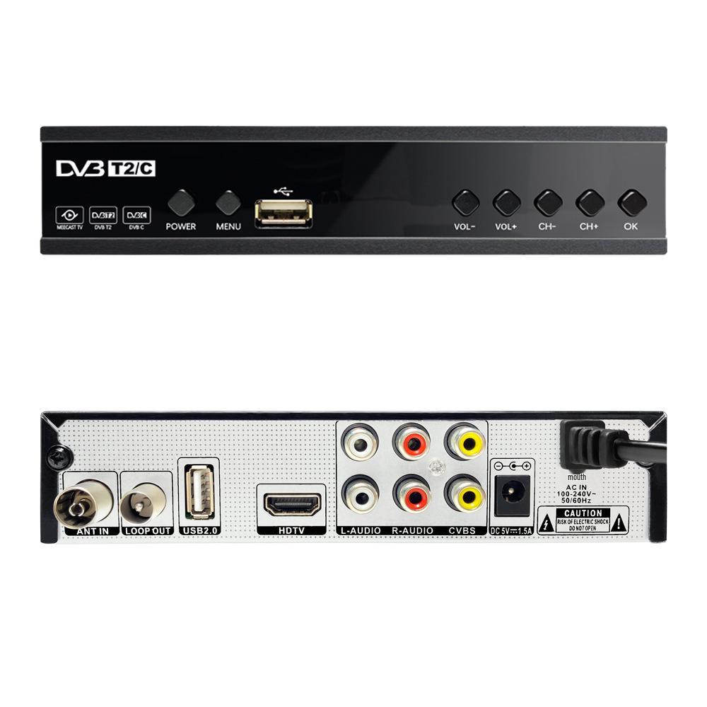 DVBT2 Digital TV Set-Top Box with WiFi for Indonesia, Russia, Africa, Central Asia, and Colombia