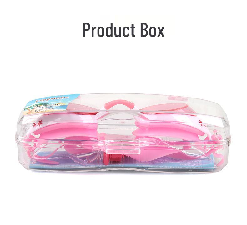 Children's Starfish Frame High-Definition Waterproof Swim Goggles, Boxed for Boys and Girls