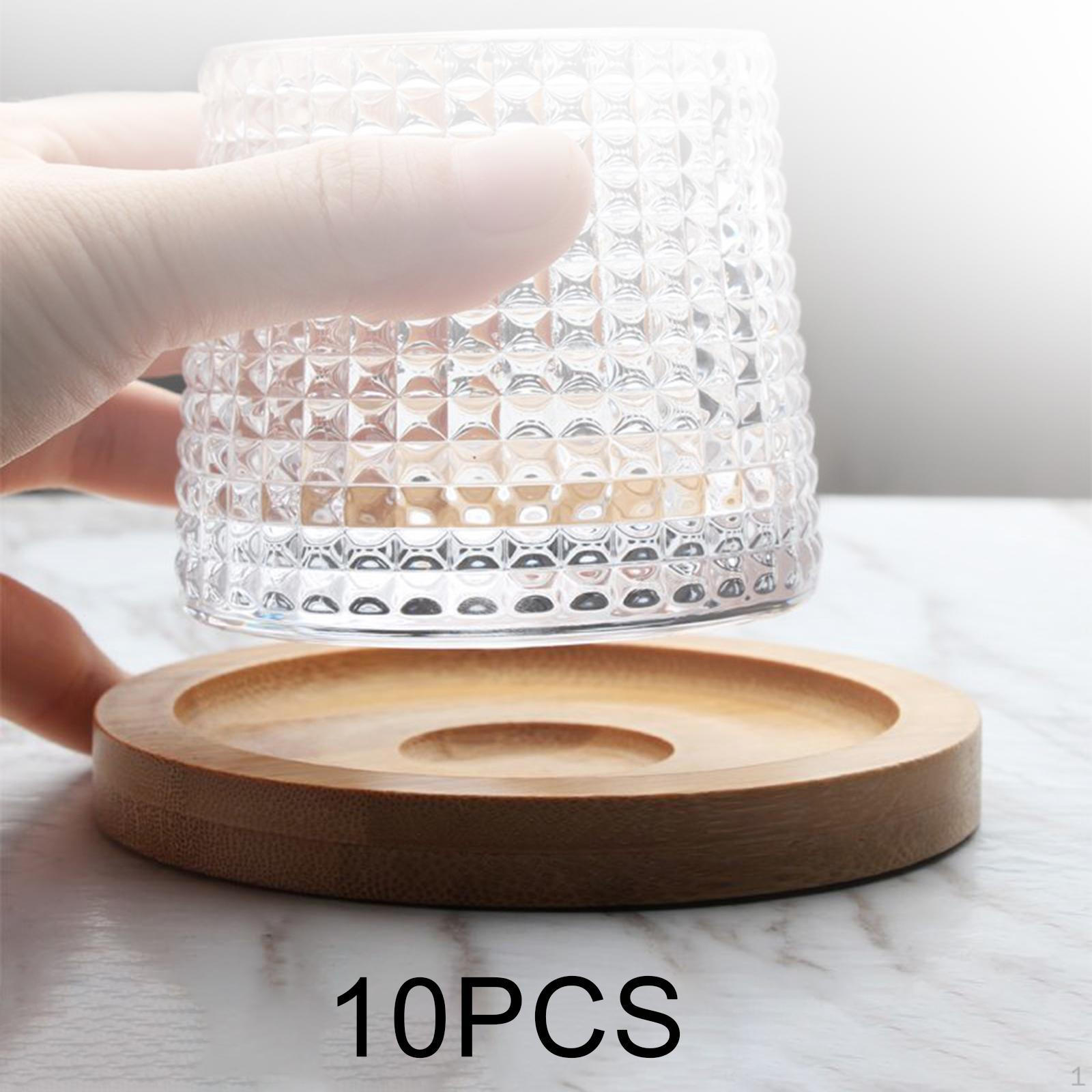 

Набор из 10 подставок для кружек и чашек, аксессуары для кухонного стола жёлтый