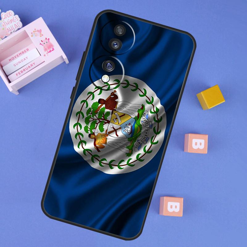

Belize Flag Case For Honor 400 Pro 200 70 90 Lite X9a X9b X9c X9d X8b X8c Win RT Magic 8 5 6 7 Pro Cover Honor X8c