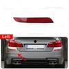 For 2011-2017 BMW 528i 528iX 535d 535dX 535i 535iX 550i 550iX M5 (F10) Rear Bumper Reflector Lamp Lens 63147842955 63147842956