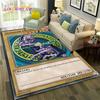 Cartoon Anime  MONSTER CARD Carpet Rug for Home Living Room Bedroom Sofa Doormat Decor,kids Area Rug Non-slip Floor Mat