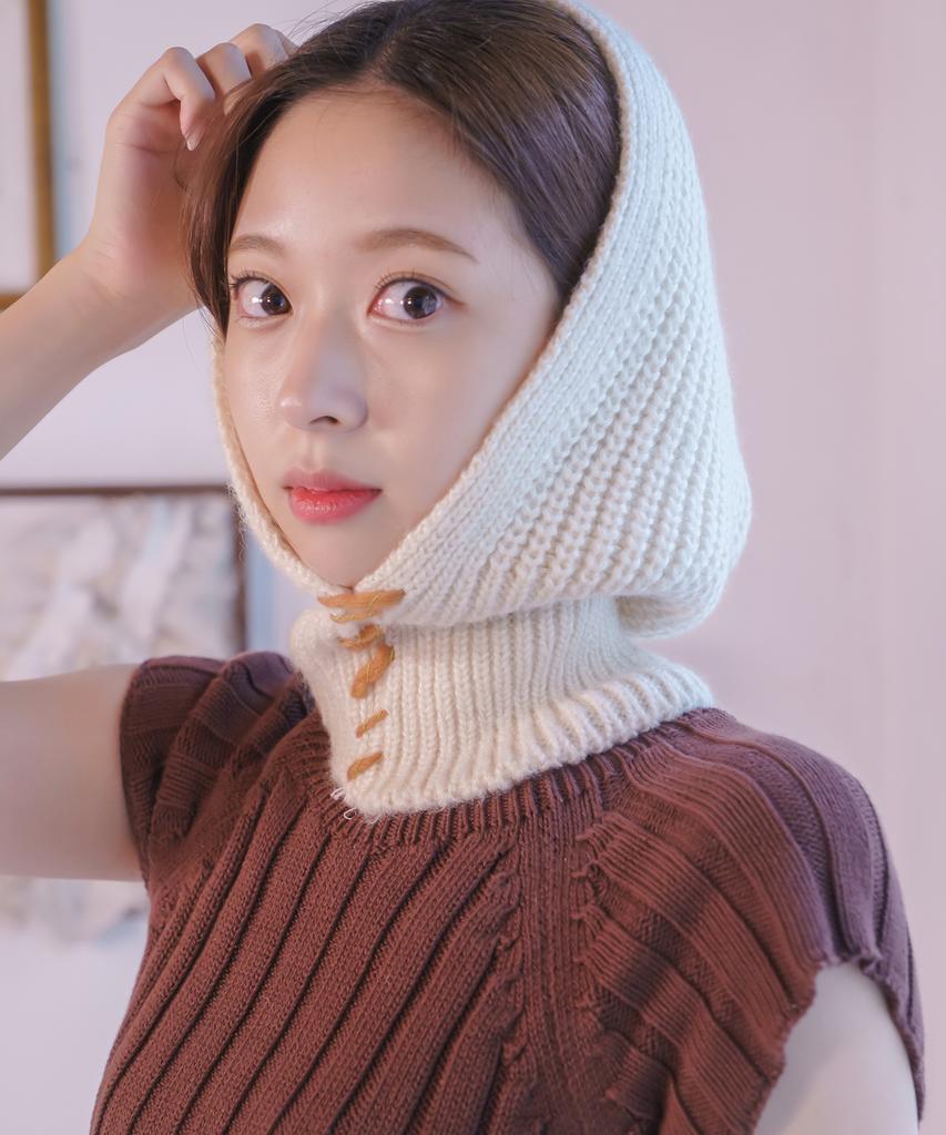Sodamon Mimin Johnson Knit Balaclava 3 Colors