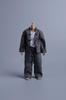 112 Scale MaleFemale Unisex Articulated Action Figure Costume: Tang Dynasty Suit, 6-inch Tunic Suit, Kung Fu Suit, Chinese Suit, Gray (Body, Head,