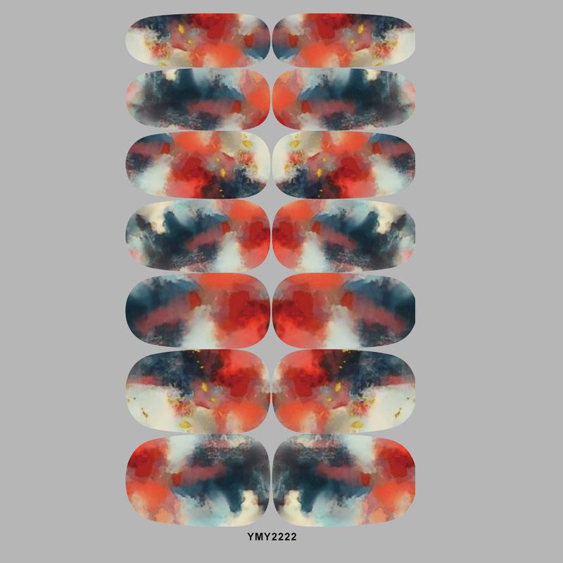 Marble Nail Art Stickers YMY2218-2229