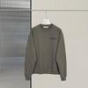 Men's Fleece Hoodie - European & American High Street Style, Round Neck, Loose Fit for Autumn/Winter.