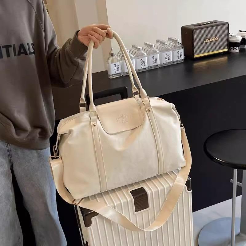 Large capacity portable short-distance travel bag, luggage bag, women's fashion lightweight handbag, swimming business trip fitness storage bag