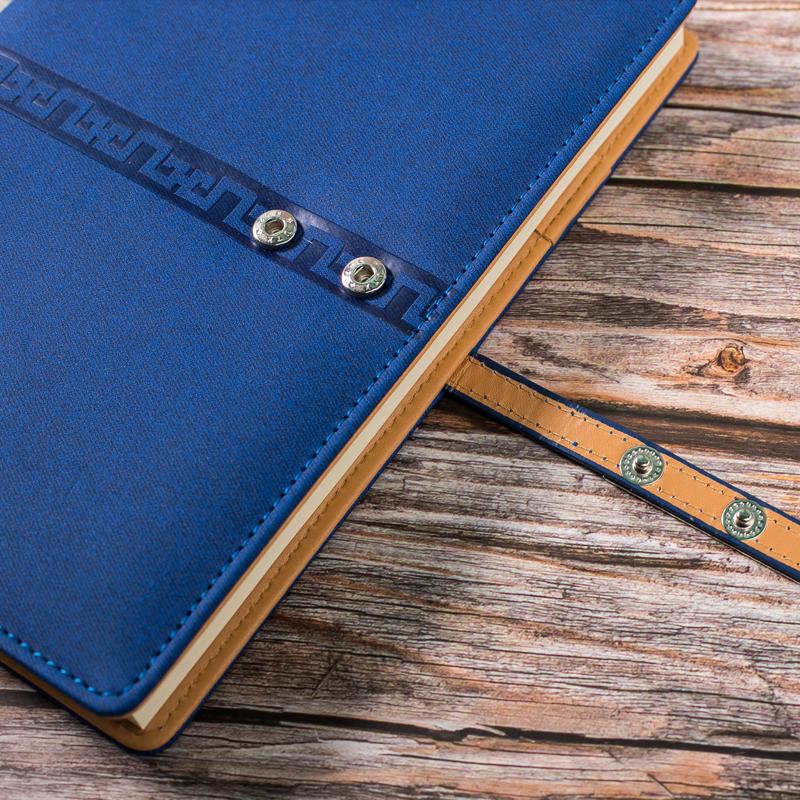 Factory Supplied A5 Plain Notebook, Long Magnetic Buckle Design, Ideal for Office Stationery, School Supplies