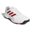 Adidas Traxion Lite Max Boa Comfortable Durable Low Top Golf Shoes Men Golf Shoes White Red GZ3852