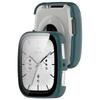 Smartwatch Cover Shell Case with Tempered Glass Film for Active 2 Square Screen Protector Film Cover Scratchproof Case