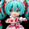 IN Stock 1939 Hatsune Miku Anime Figure 15th Anniversary Strawberry Miku Action Figure Collection Model Doll Toys Gift