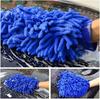 1/2PCS Chenille Plush Gloves for Car Cleaning Thickened Doublesided Car Cleaning Tools Ultrafine Fiber Car Washing Gloves
