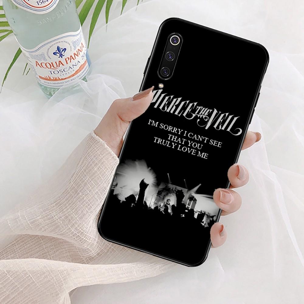 P-Pierce The Veil Band Phone Case For Xiaomi Mi 5X 8 9 10 11 12 lite pro 10T PocoX3pro PocoM3 Note 10 pro lite