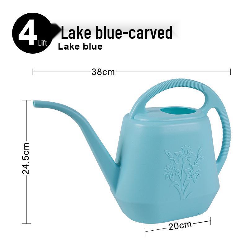 

Пластиковая лейка с длинным носиком – вместимость 4 л для сада и овощей