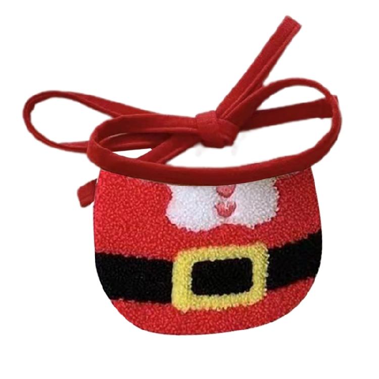 

Pet Festival Scarf Christmas Color Collar Cat Dog Scarf Christmas Saliva Towel