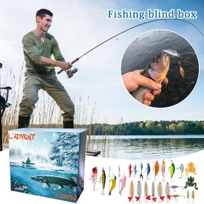 Fishing Event Calendar, Fishing , Unique Advent Calendar For Anglers, Advent Calendar Suitable For Fishing Enthusiasts