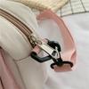 Japanse Style Kawaii Shoulder Canvas Bag Girls Student Small Mutipockets Transparent Crossbody Bags Women New