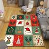 1Pc Christmas Nutcracker Tradition Rug Office Carpet Indoor Outdoor Doormat Nonslip Soft And Comfortable Living Room Christmas Halloween Gift D91812