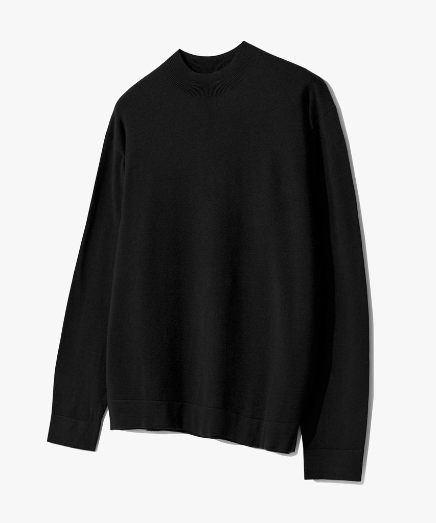 SUARE [Suare X Oh Jung-Kyu] Washable Mock Neck Sleeve Knit - 6 Colors