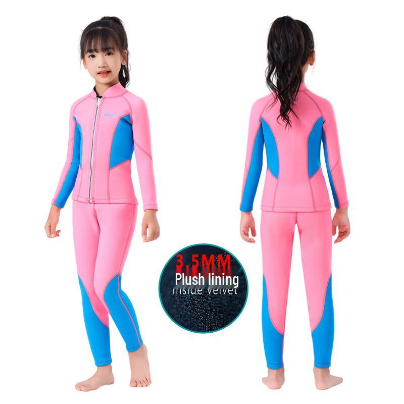 Children s Thermal Long-Sleeve Two-Piece Wetsuit