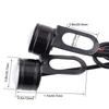 2pcs Motorcycle Eagle Eye Led Lights Spotlight Driving Lamp Eagle Eye LED Motorcycle Reverse Brake Light Fog Lamp Accessories12v