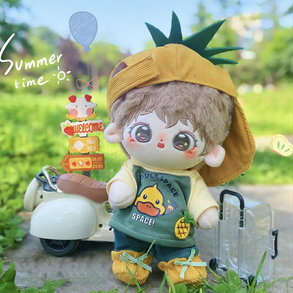 1 set Academic Coat 20cm Cotton Doll Clothes Yellow Duck No Attribute Doll Clothes  Doll Accessories