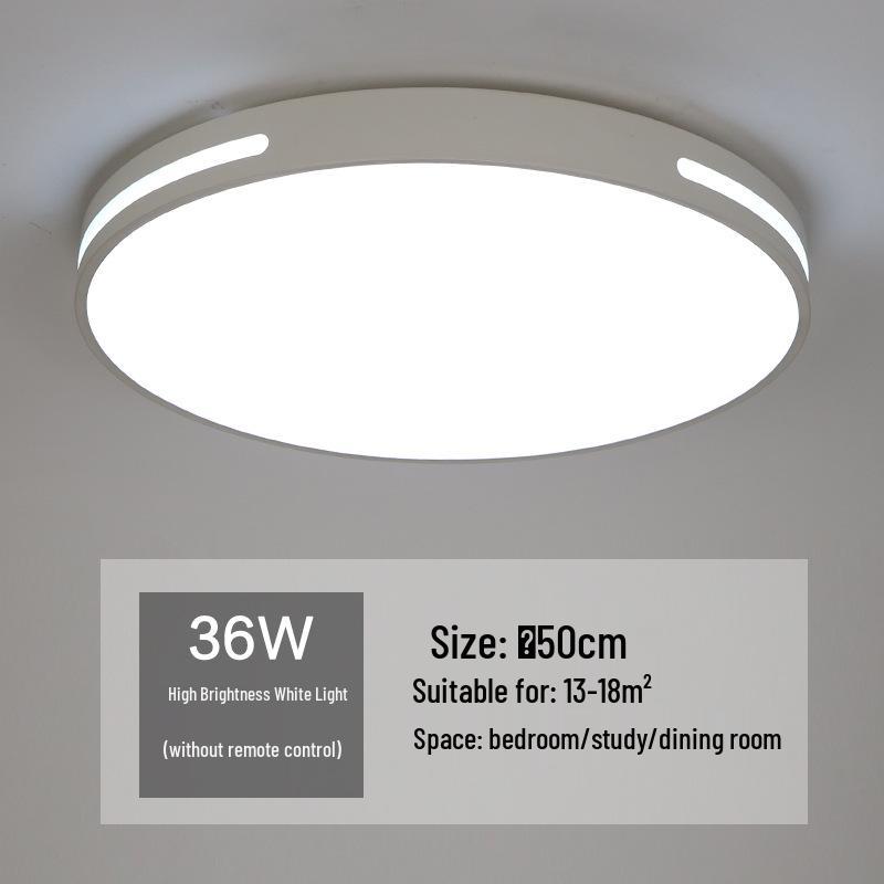 Modern Minimalist Round Ceiling Light: Ideal for Bedrooms, Aisles, Living Rooms, Balconies, Kitchens, and Bathrooms